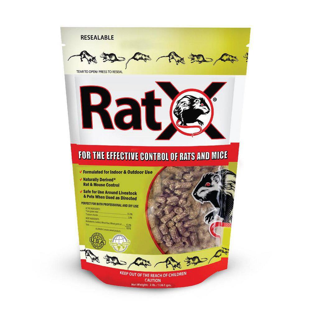 ECOCLEAR PRODUCTS RatX 3 lbs. Rodent Control 100520232