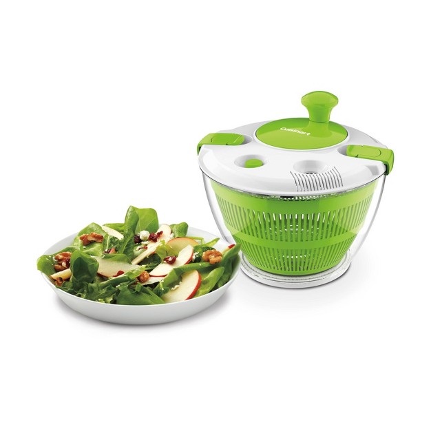 Cuisinart Green And White 5qt Salad Spinner