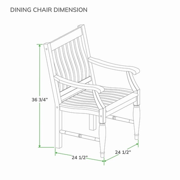 Cambridge Casual Ventura Teak 6piece Dining Set