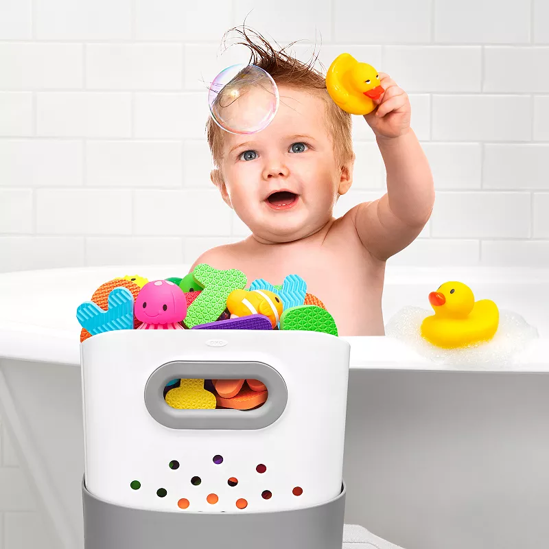 OXO Tot Stand Up Bath Toy Bin