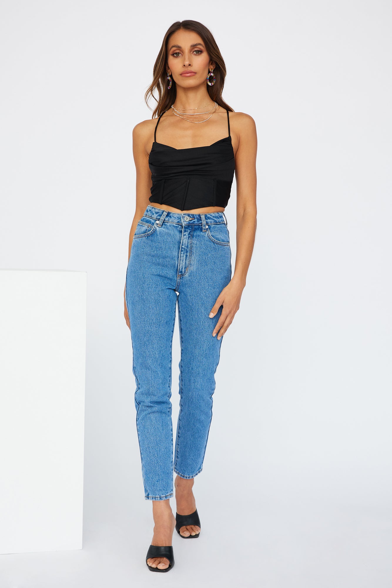 ABRAND A '94 High Straight Zoe Organic Jeans