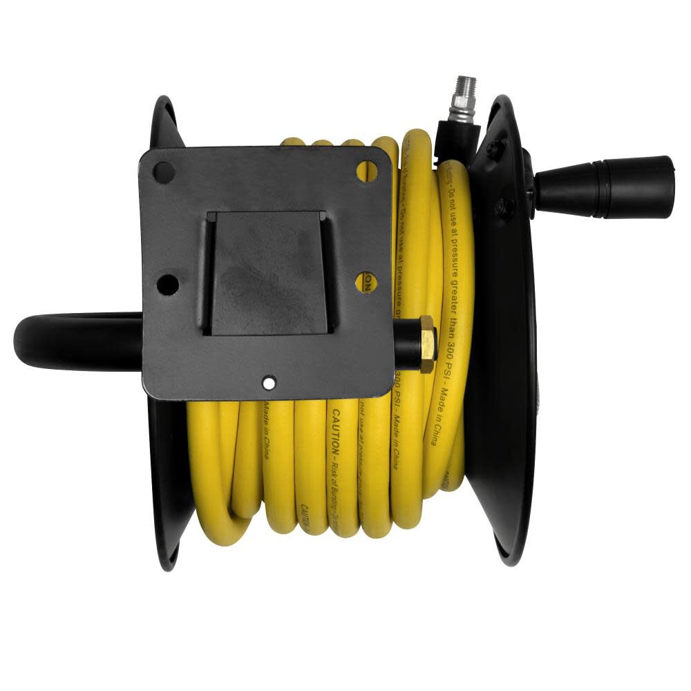 DEWALT 3/8 In. x 50 Ft. Manual Rubber Hose Reel DXCM024-0348 from DEWALT