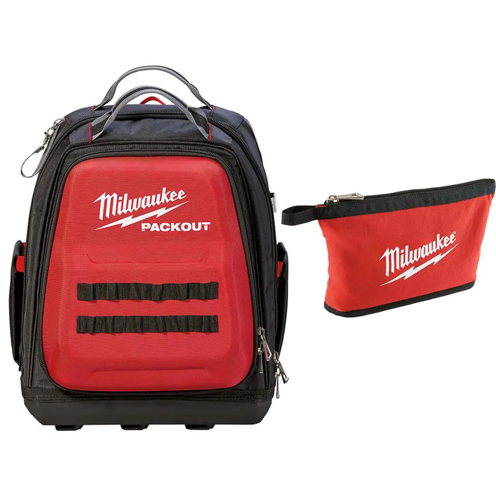 Milwaukee 15 In. Packout Backpack With Tool Bag