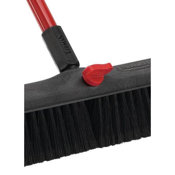 Libman 24 in. Smooth Surface Push Broom Set 801