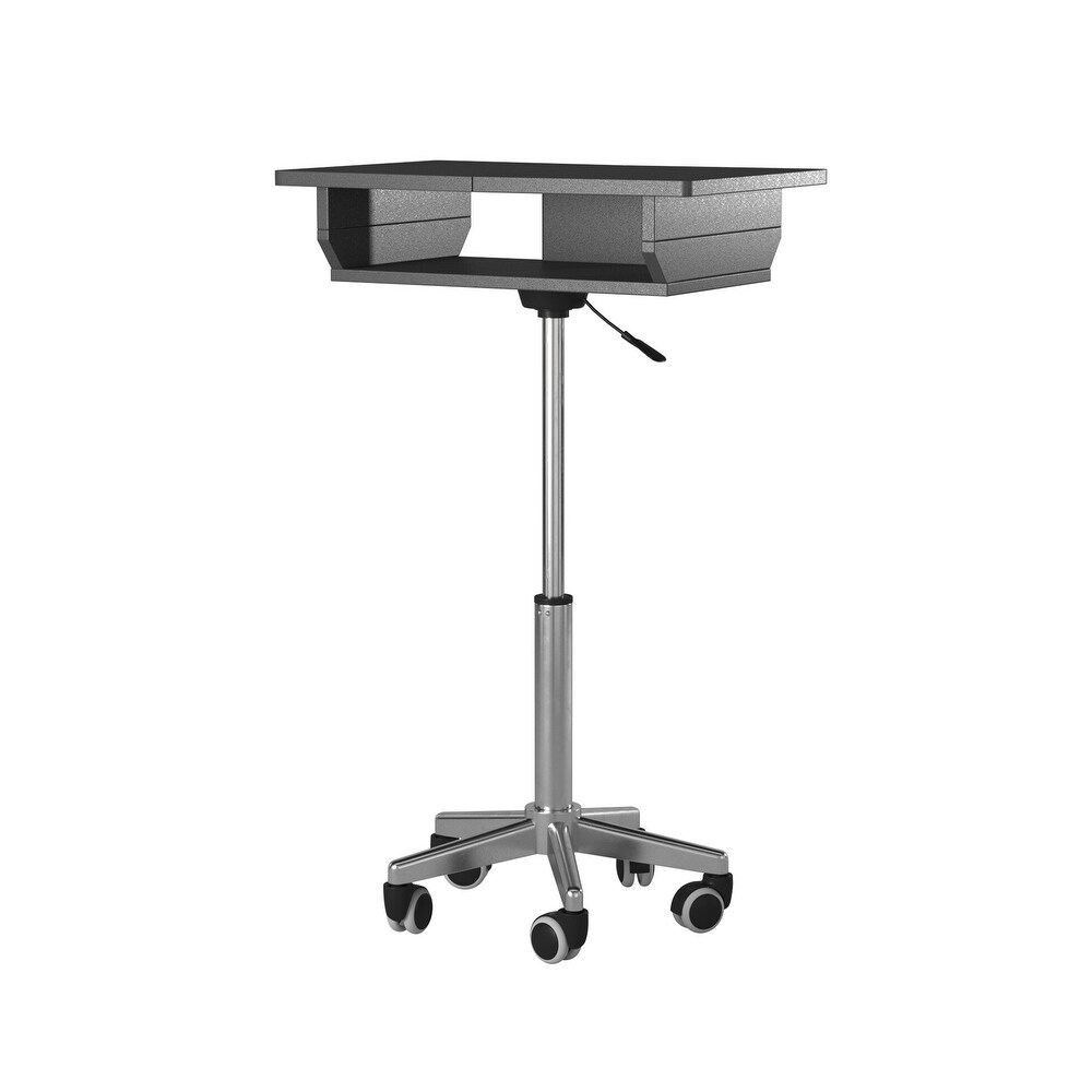 Adjustable Folding Table Laptop Stand Cart Desk