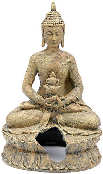 Penn-Plax Sitting Buddha Aquarium Decor