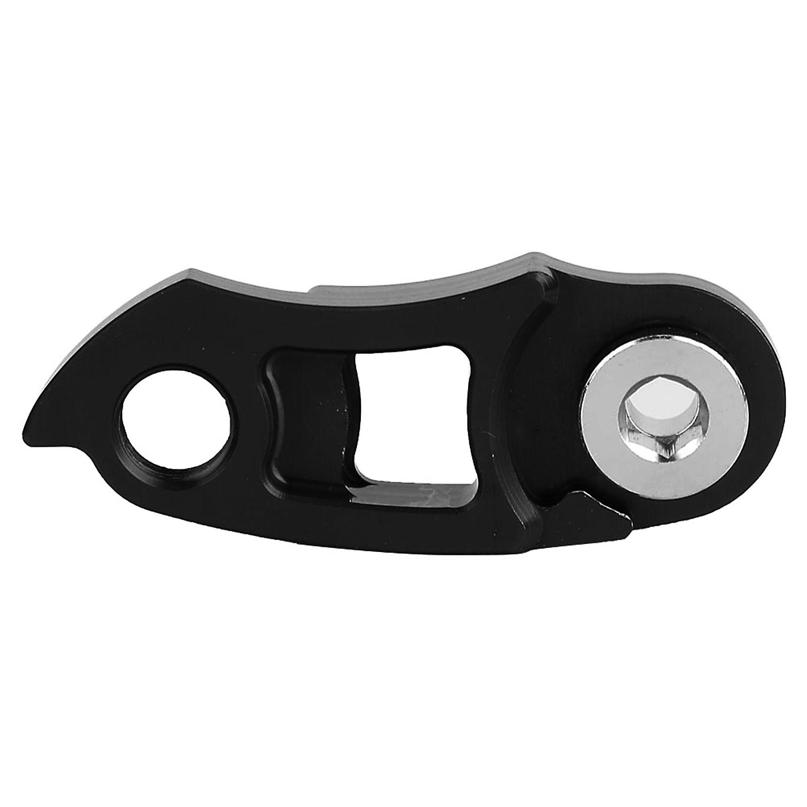 Bicycle Bike Rear Derailleur Hanger Extension Frame Gear Tail Hook Extender (black)