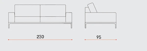 Turin 3 Seater Sofa Istanb001S