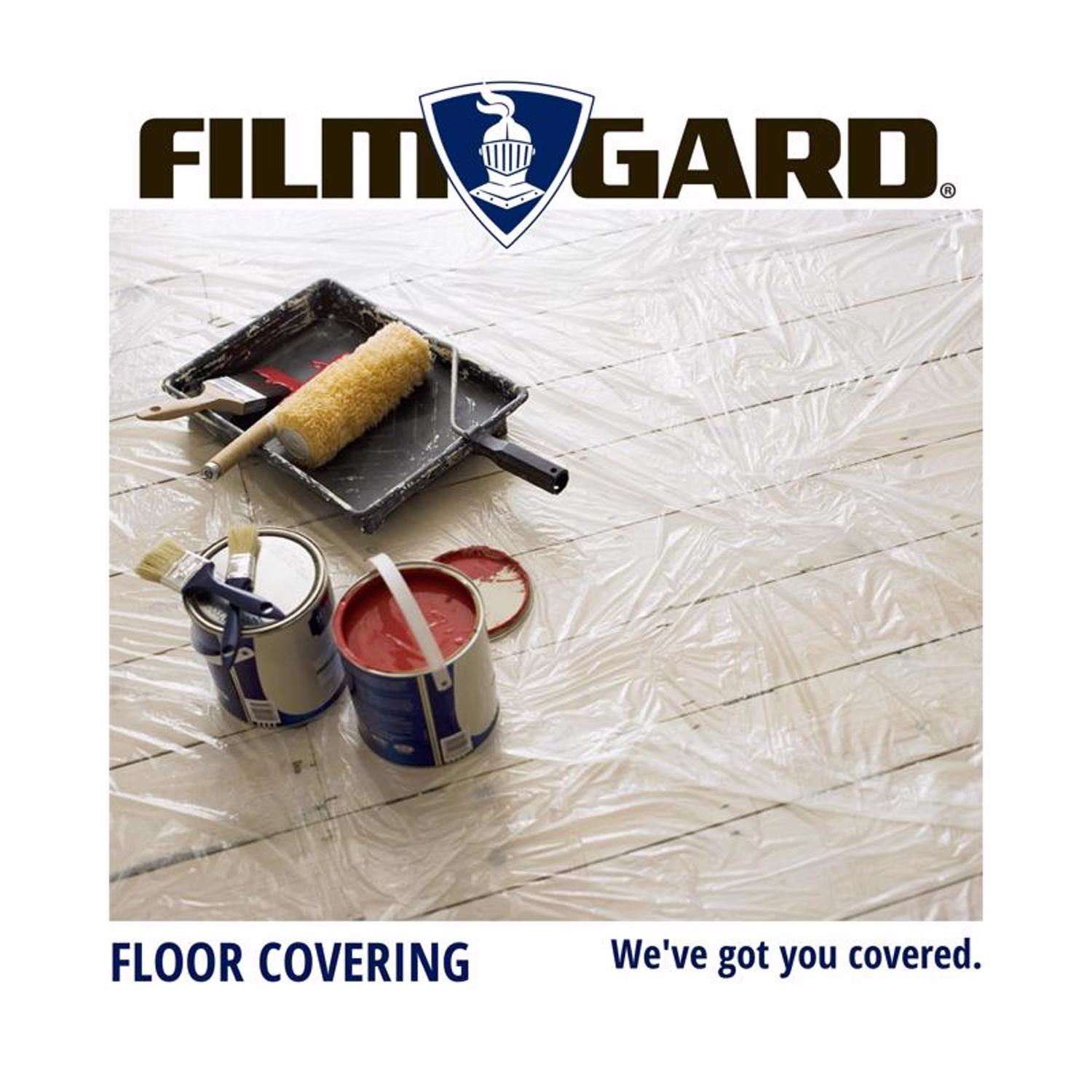 Film-Gard 9 ft. W X 400 ft. L X 0.7 mil Plastic Sheeting