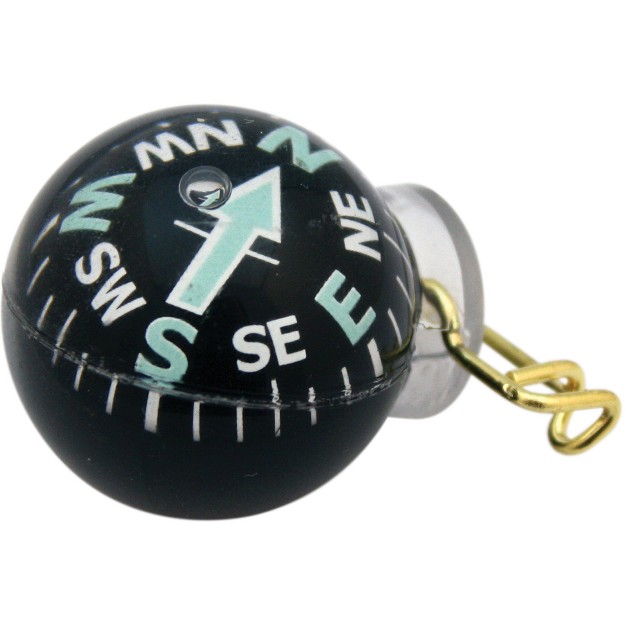 Coghlan x27 s Ball type Pin on Compass Liquid Filled Survival Camping Emergency