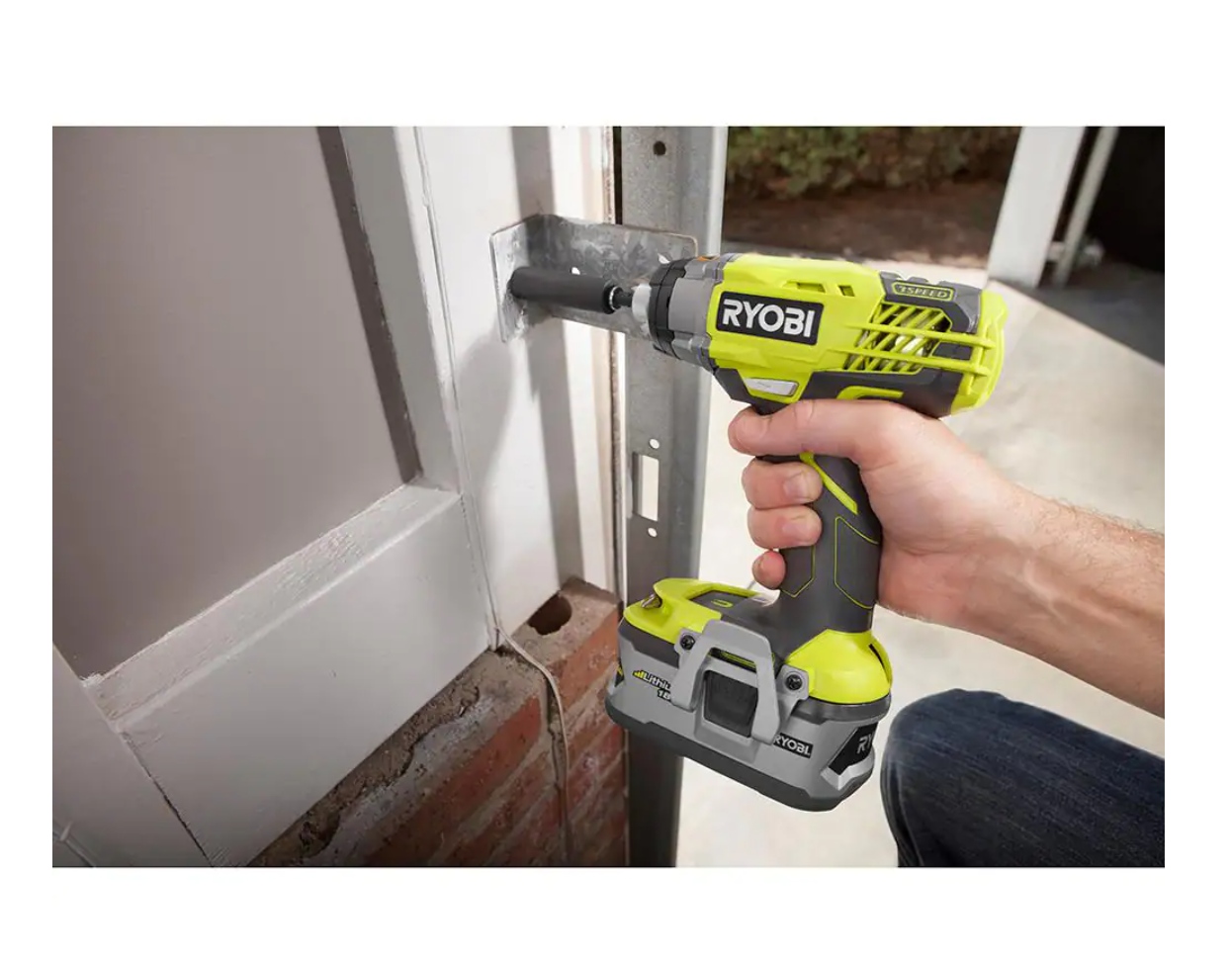 RYOBI P237-PSK005 ONE+ 18V Cordless 3-Speed 1/4 in. Hex Impact Driver with 2.0 Ah Battery and Charger