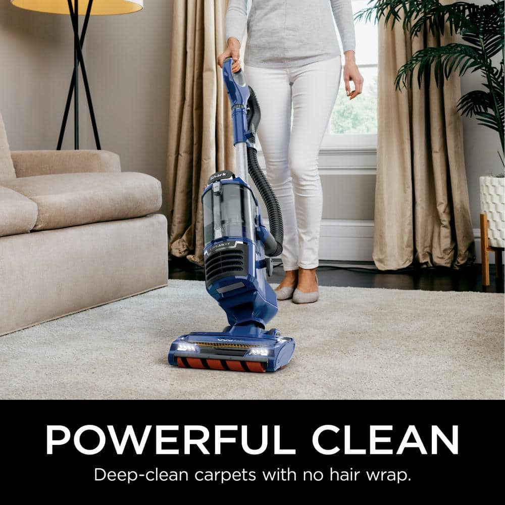 Shark LiftAway DuoClean Bagless Corded Upright Vacuum for Hard Floors and Area Rugs with SelfCleaning Brushroll  ZU701