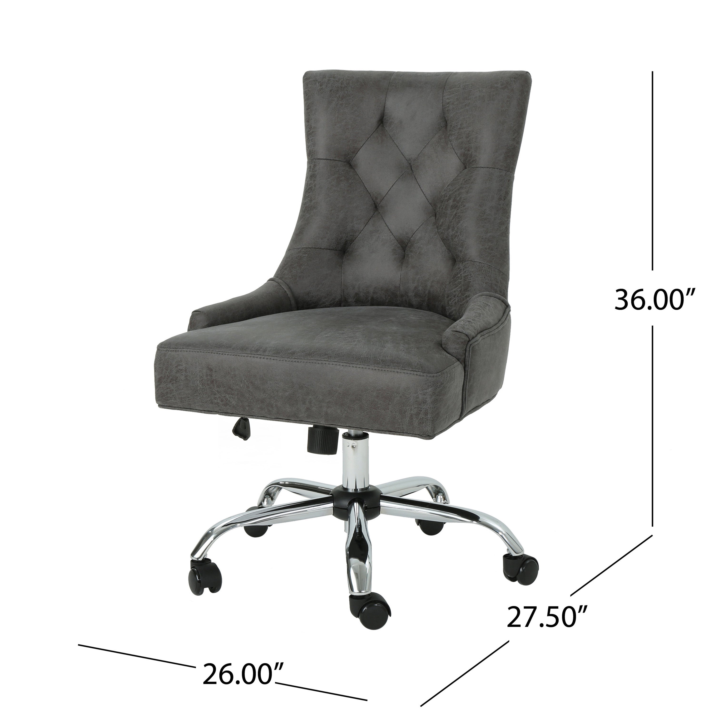 Bagnold Home Office Microfiber Desk Chair