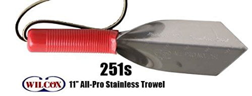 Wilcox 11-inch All-Pro Stainless Steel Trowel Made in USA