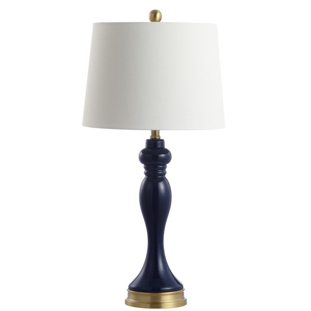 Cayson Table Lamp Navy Safavieh