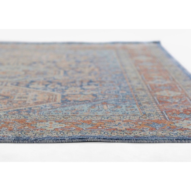 Lillhan Zareen Rug Navy Momeni