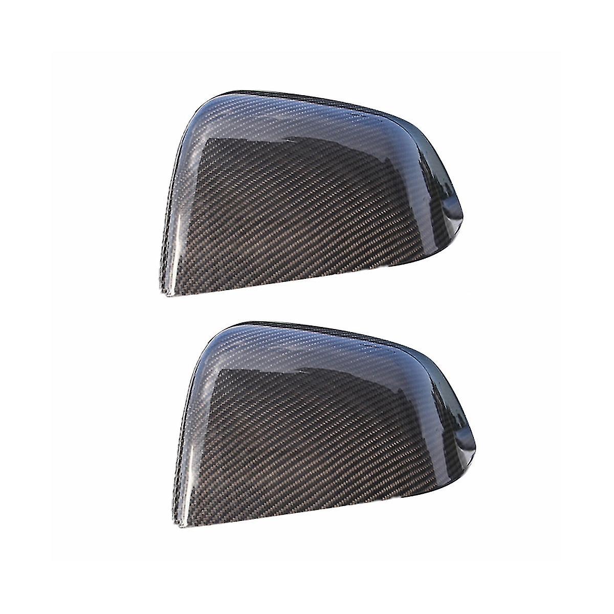 For Model3/y Rearview Mirror Protection Case Blackened Carbon Brazed Dimensional Accessory Decorati