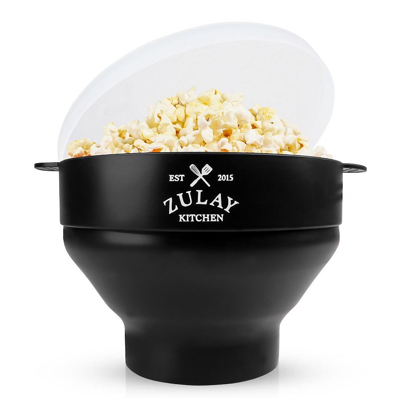 Bpa Free Collapsible Silicone Popcorn Maker With Lid