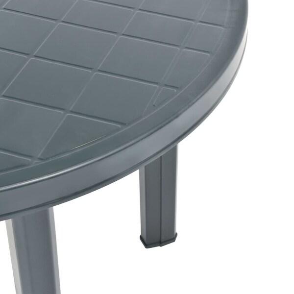 vidaXL Patio Table Green 35