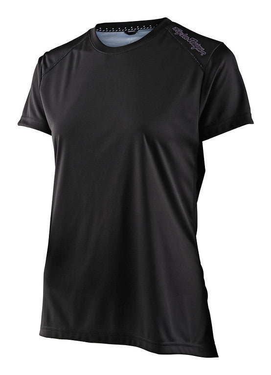 Troy Lee Designs Lilium Short Sleeve MTB Jersey - Womens - Black