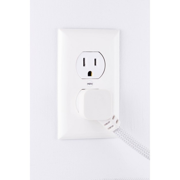 Cordinate 2 x27 3 Outlets Grounded Extension Cord Gray