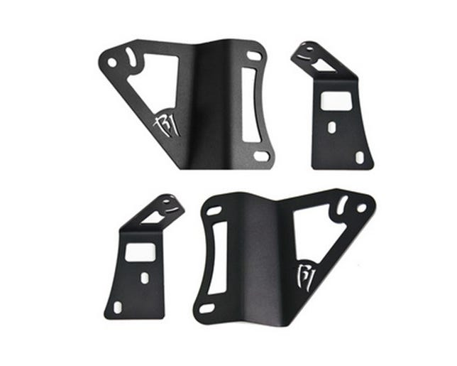 Rigid Industries Jeep JK Q-Series A-Pillar Mount Kit - 46502