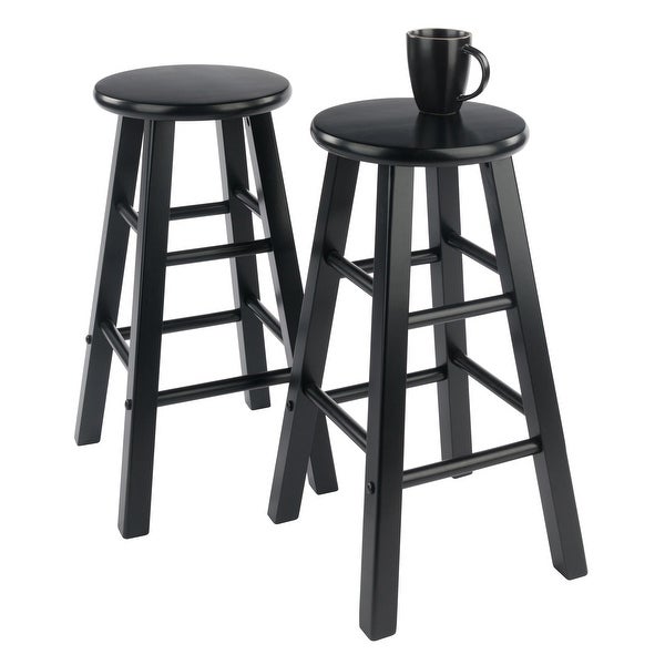 Element 2-Pc Counter Stool Set - 13.39 x 13.39 x 23.86 inches