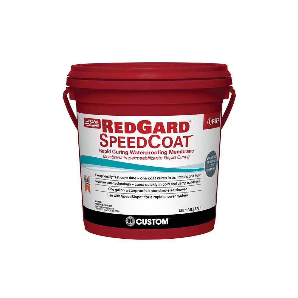 Custom Building Products RedGard SpeedCoat 1 Gal. Waterproofing Membrane RGSC1-2