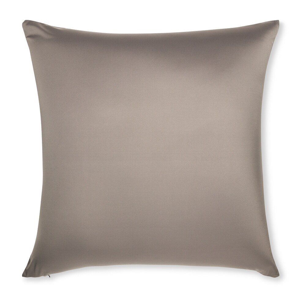 Throw Pillow Cozy Soft Microbead Stone Grey: 1 Pc