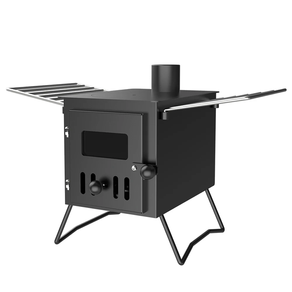 Hot  outdoor cooking wood stove camping tent stove