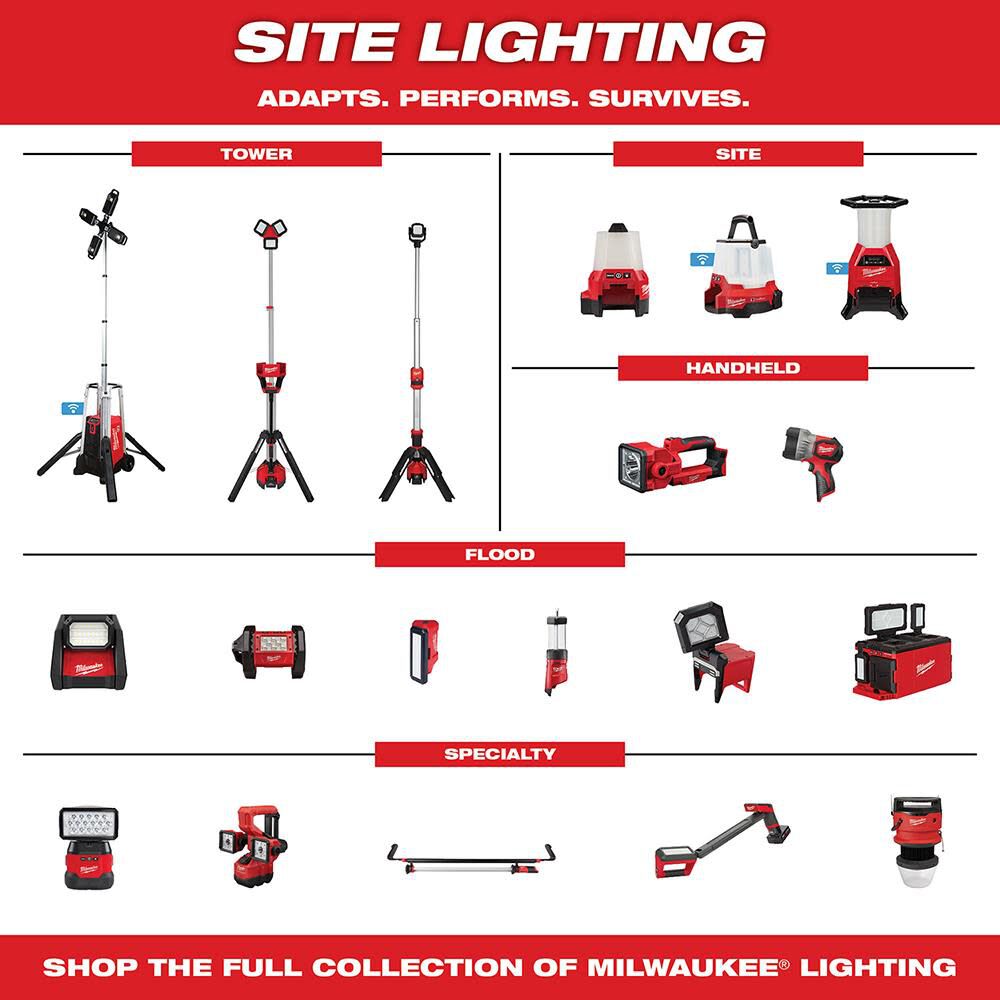 Milwaukee RADIUS LED 130w Temporary Site Light 2156-AC from Milwaukee