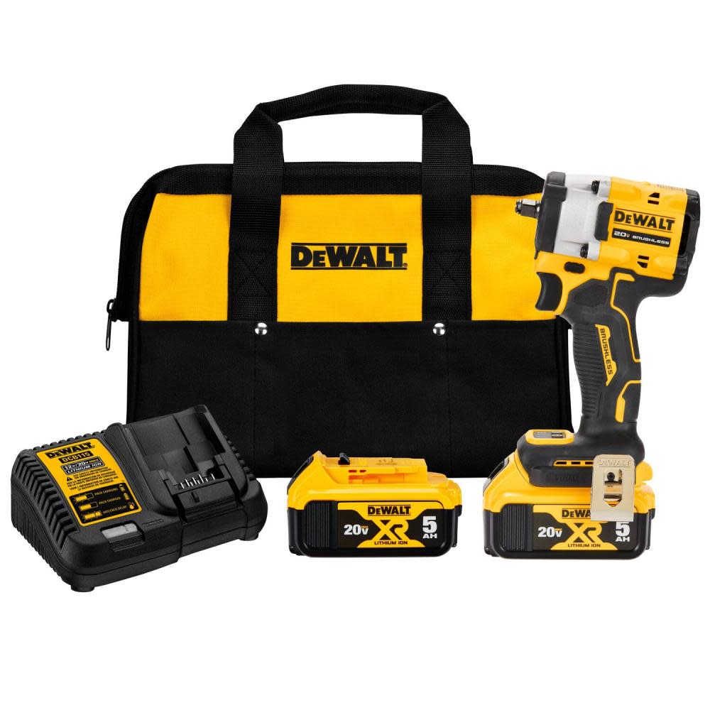 DEWALT ATOMIC 20V MAX Impact Wrench Hog Ring Anvil Kit 3/8" DCF923P2 from DEWALT