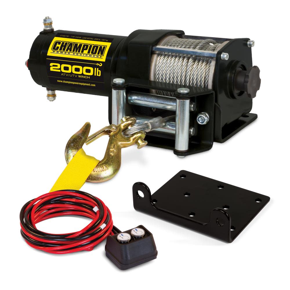 Champion 2000-lb. ATV/UTV Winch Kit