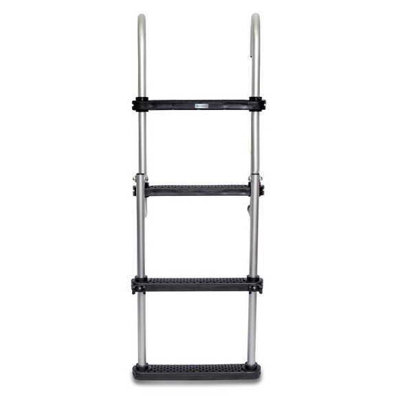 Whitecap Aluminum Removable/Folding Ladder (4 step...