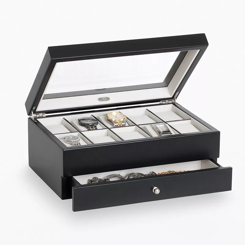 Mele Designs Hanley Wood Watch Box in Java