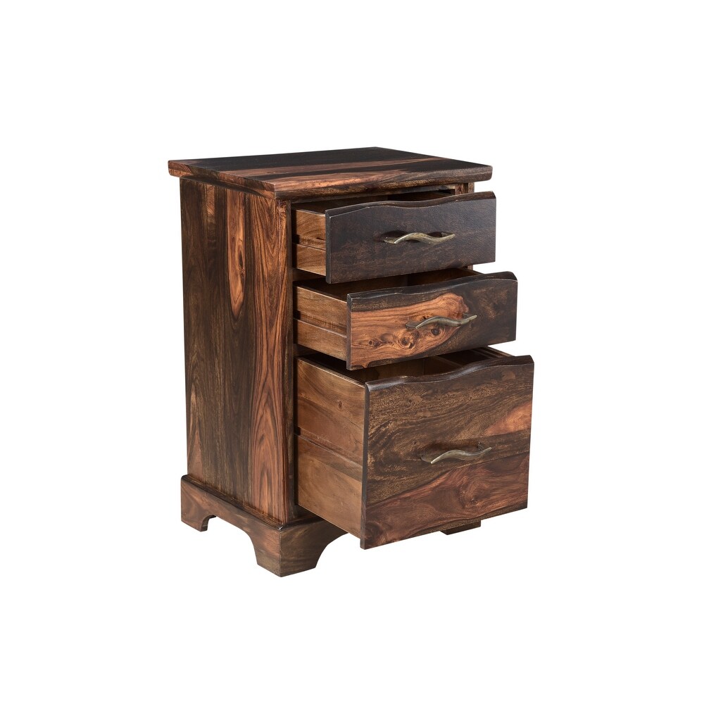 Avenue Live Edge Filing Cabinet