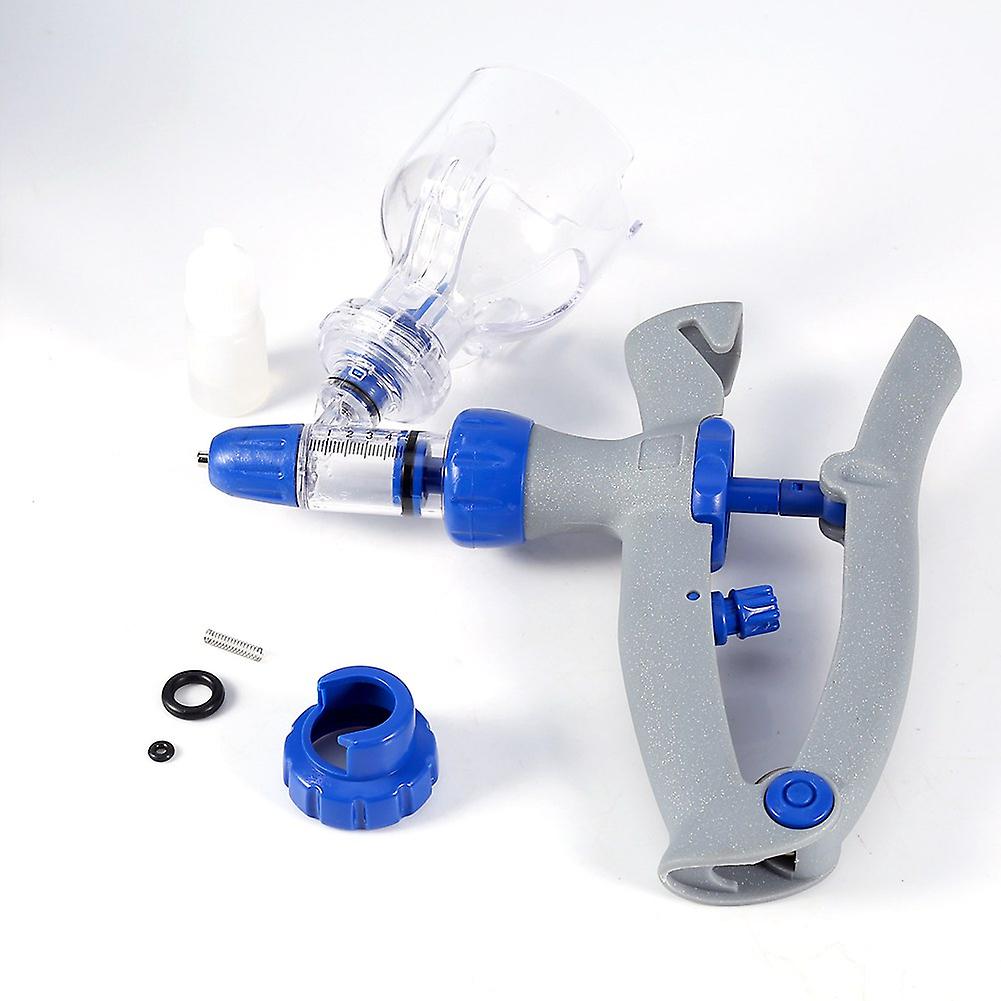 5ml Veterinary Injector Automatic Self Refill Syringe For Livestock Cattle Chicken Sheep Hog