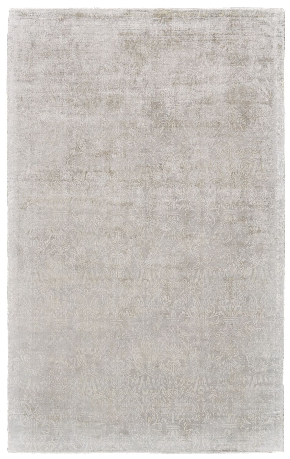 Jasmel Hand Woven Silver Birch and Light Gray Rug by BD Fine