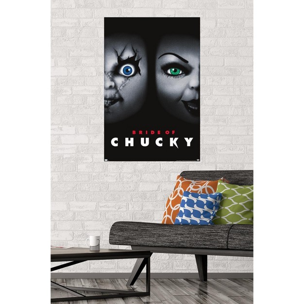 Trends International Child x27 s Play Bride Of Chucky One Sheet Unframed Wall Poster Prints