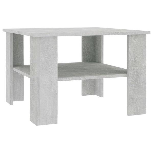 vidaXL Coffee Table Concrete Gray 23.6