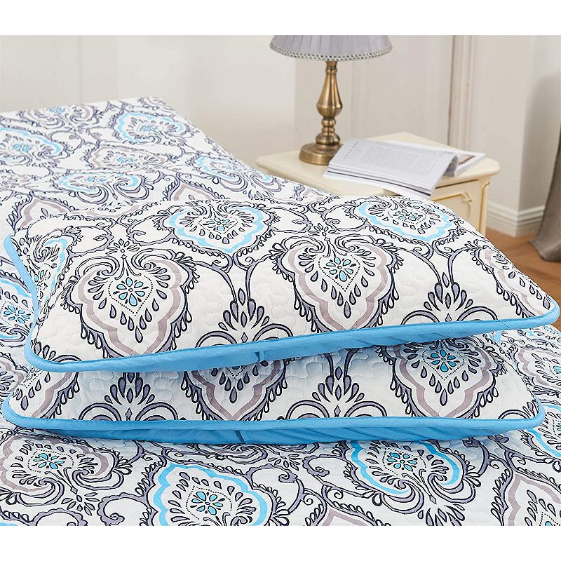 Quilt Set Reversible Down Alternative - Hannah Linen