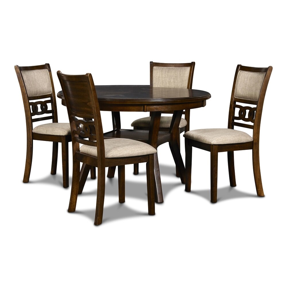 New Classic Furniture Cavan 5 piece Round Dining Set