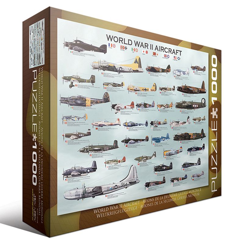 Eurographics 1000-pc. World War II Aircraft Jigsaw Puzzle