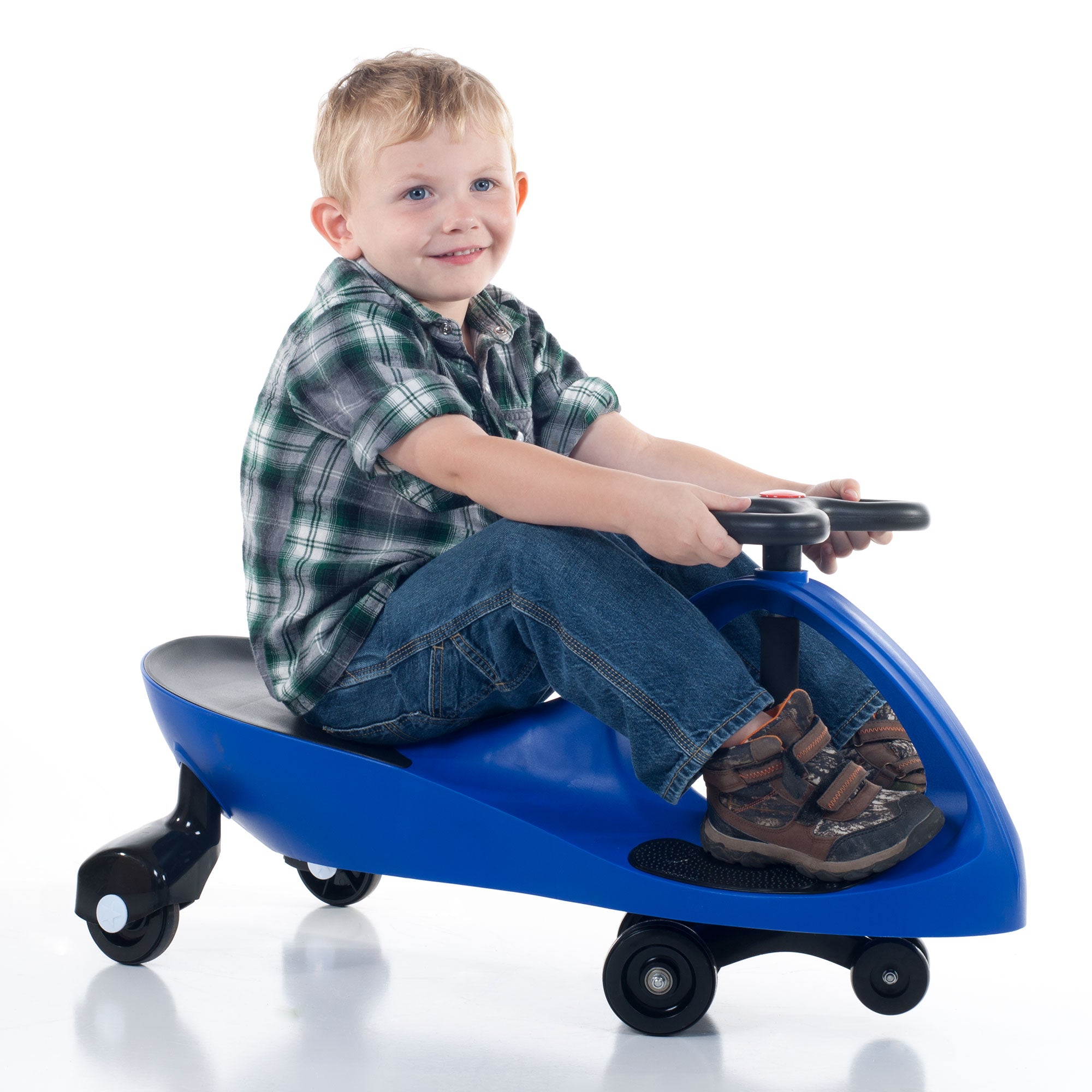 Ride on Toy， Ride on Wiggle Car by Lil’ Rider – Ride on Toys for Boys and Girls， 2 Year Old and Up， (Blue)