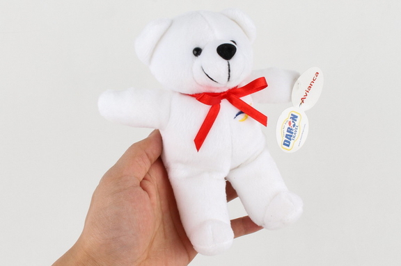 Daron MTRB7016 Avianca White Teddy Bear