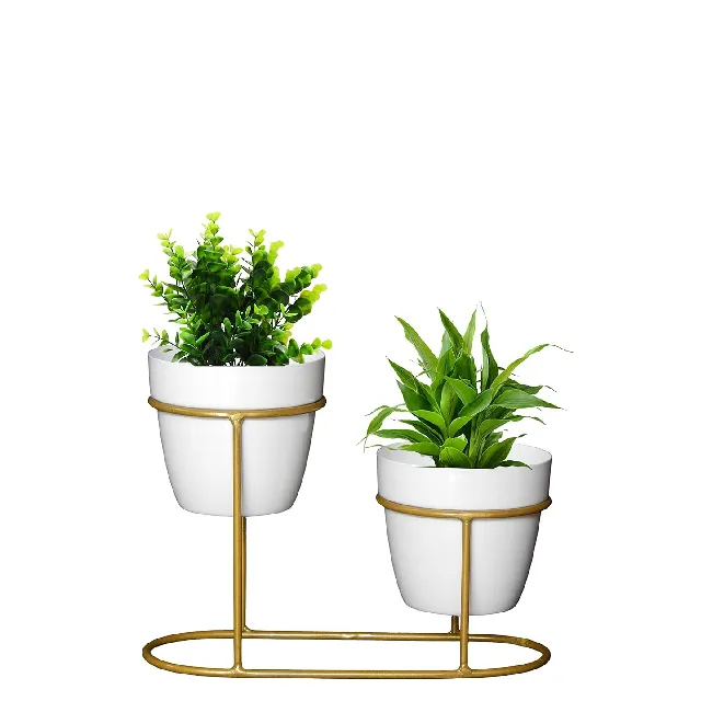 Direct Factory Price Metal Outdoor Planter Garden Decor Flower Pots   Planter Manufacturer From India