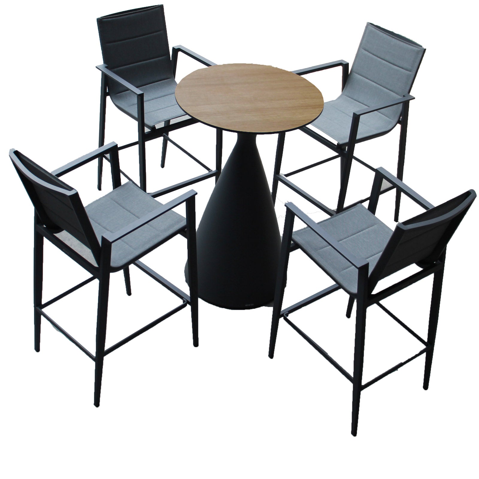 Tango Aluminum Outdoor  Bar Chair Aether-Bar-B-Chair