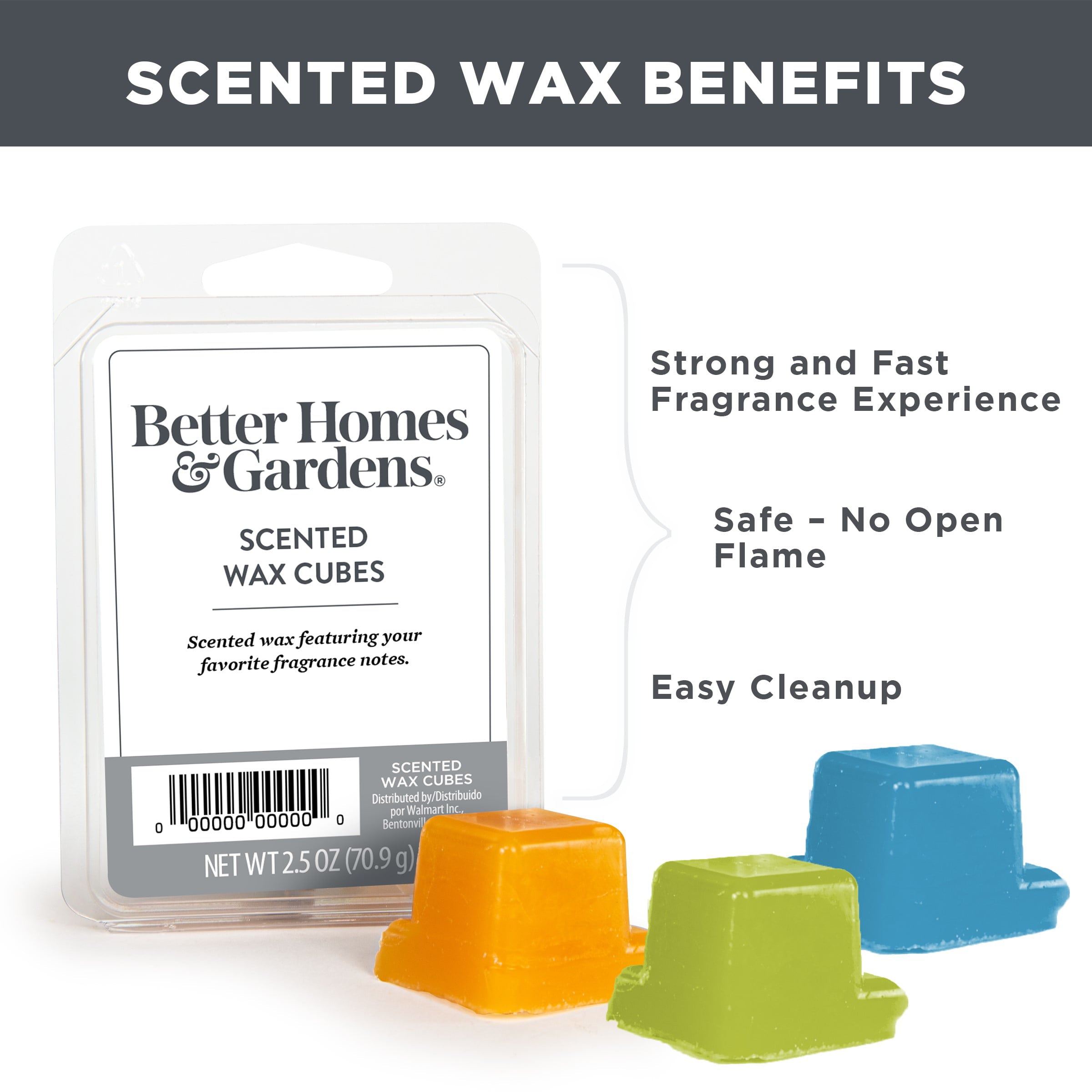 Spiced Pumpkin Pie Scented Wax Melts， Better Homes and Gardens， 2.5 oz (5-Pack)