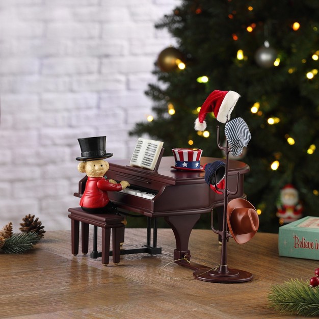 Mr Christmas 90th Anniversary Collection Animated amp Musical Teddy Takes Requests