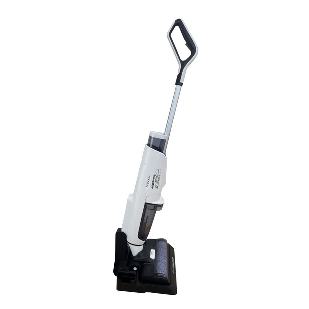 Equator Cordless Self Cleaning Wet/Dry Vacuum Sweep Mop for Hard floors and Carpets with Voice Prompt